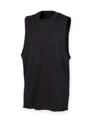 SFM232 Mens High Neck Slash Armhole Vest - Reklamnepredmety