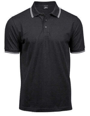 TJ1407 Luxury Stripe Stretch Polo - Reklamnepredmety