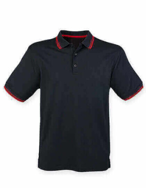 W482 Men’s Coolplus® Short Sleeved Tipped Polo Shirt - Reklamnepredmety