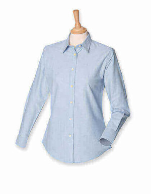 W511 Ladies Classic Long Sleeved Oxford Shirt - Reklamnepredmety