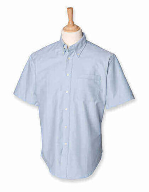 W515 Men`s Classic Short Sleeved Oxford Shirt - Reklamnepredmety