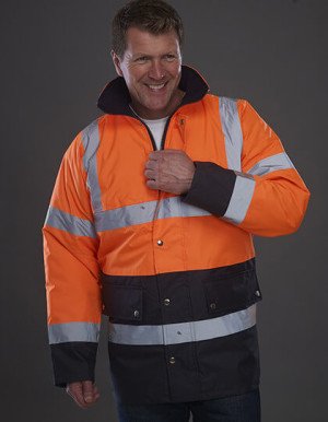 YK302 Hi-Vis dvoubarevná bunda - Reklamnepredmety