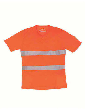 YK910 Hi Vis Top Cool Super Light V-Neck T-Shirt - Reklamnepredmety