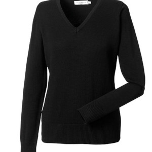 Z710F Ladies´ V-Neck Knitted Jumper - Reklamnepredmety