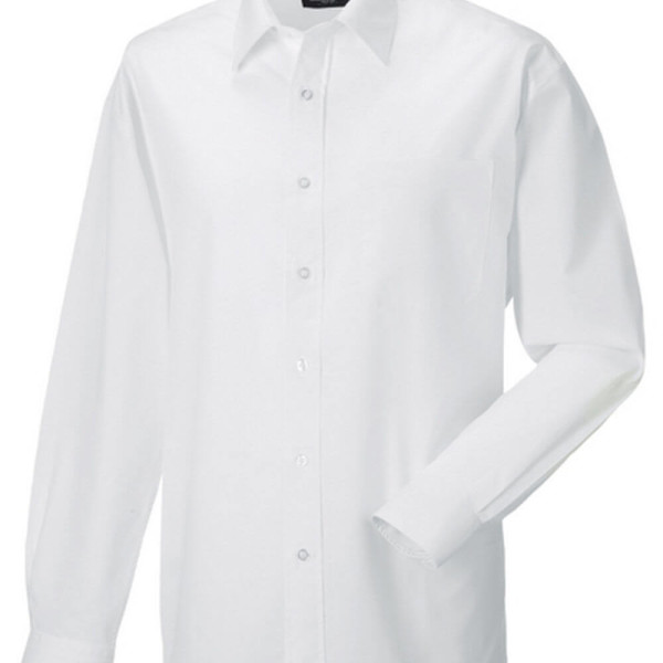 Z934 Men´s Long Sleeve Polycotton Poplin Shirt