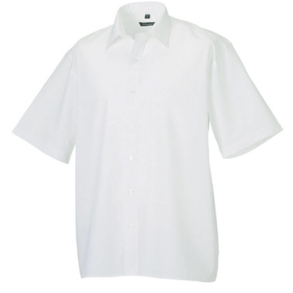 Z935 Men´s Short Sleeve Polycotton Poplin Shirt