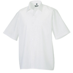 Z935 Men´s Short Sleeve Polycotton Poplin Shirt - Reklamnepredmety