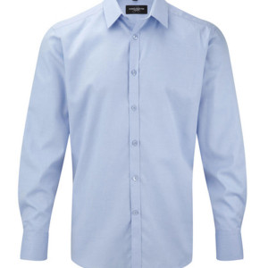 Z962 Men´s Long Sleeve Herringbone Shirt - Reklamnepredmety