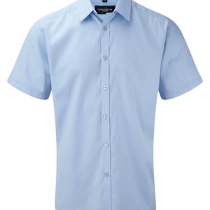 Z963 Men´s Short Sleeve Herringbone Shirt - Reklamnepredmety