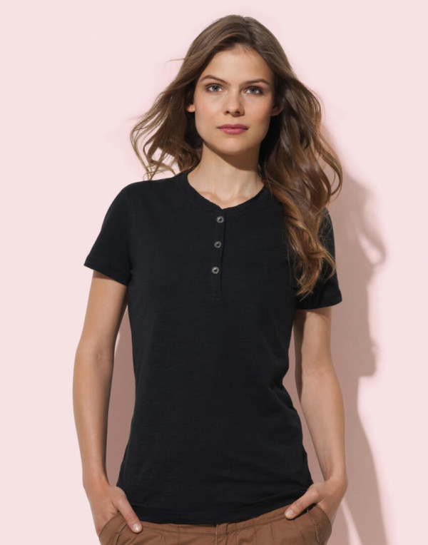 Dámske tričko Sharon Henley T-shirt