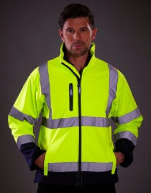 Bunda Hi-Vis Softshell - Reklamnepredmety