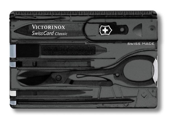 Victorinox 0.7133.T3 SwissCard Classic Onyx