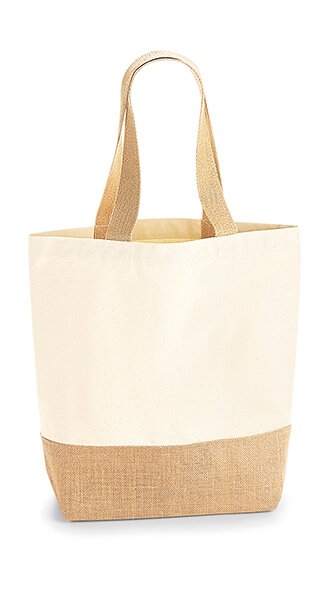 Jute Base Canvas Shopper