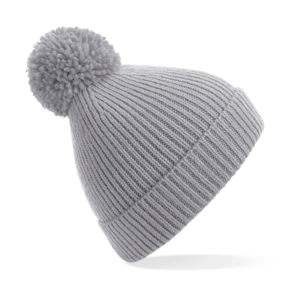 čepice Engineered Knit Ribbed Pom Pom Beanie