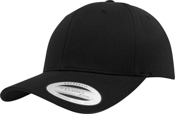 Zahnutá klasická Snapback kšiltovka