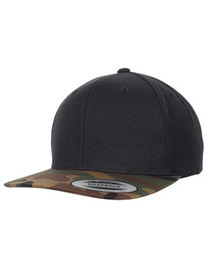 Klasická Snapback 2-tónová kšiltovka Camo - Reklamnepredmety