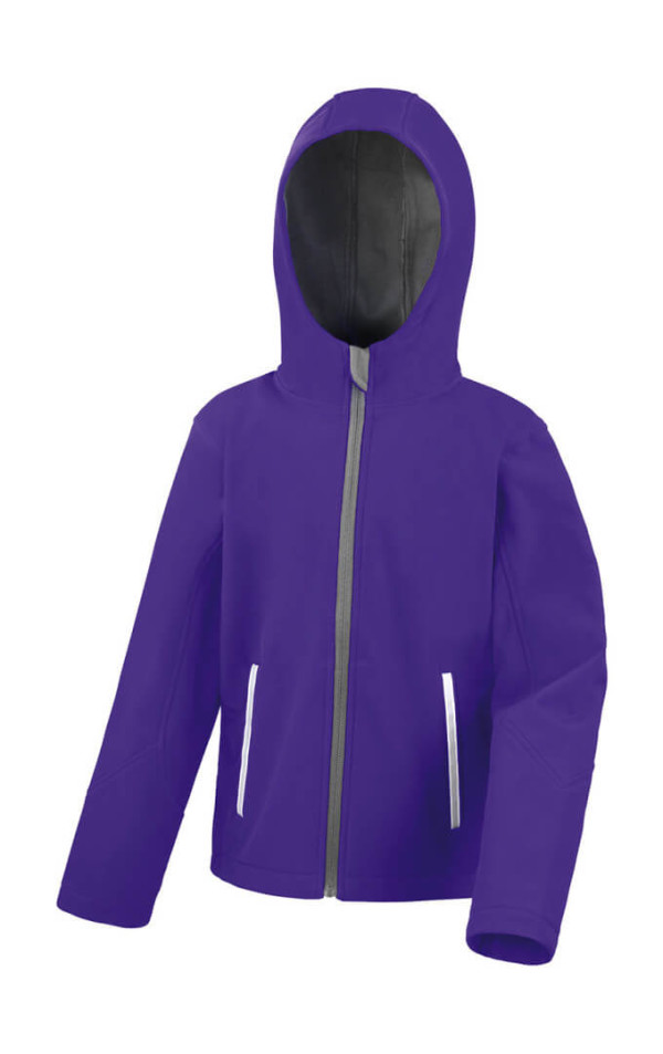 Dětská TX Performance Softshell bunda s kapucí