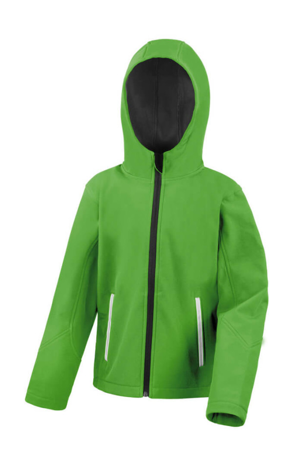 Dětská TX Performance Softshell bunda s kapucí